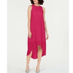 ALFANI High-Low Midi Dress